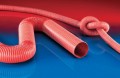德国NORRES-红色硅胶玻纤管,阻燃,吸料,集尘,钢丝加强,高温,排风,食品,排静电,260度/SIL 1
