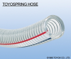 日本TOYOX-PVC管,吸料,集尘,钢丝加强,真空,水,排静电,TOYOSPRING HOSE (真空胶管、耐压软管)-TS