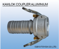 KAMLOK TWINLOK TYPE COUPLER胶管接头 铝合金制-633-CL AL